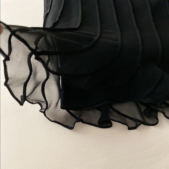 Pleated Silk Skirt - Picture 3 of 6